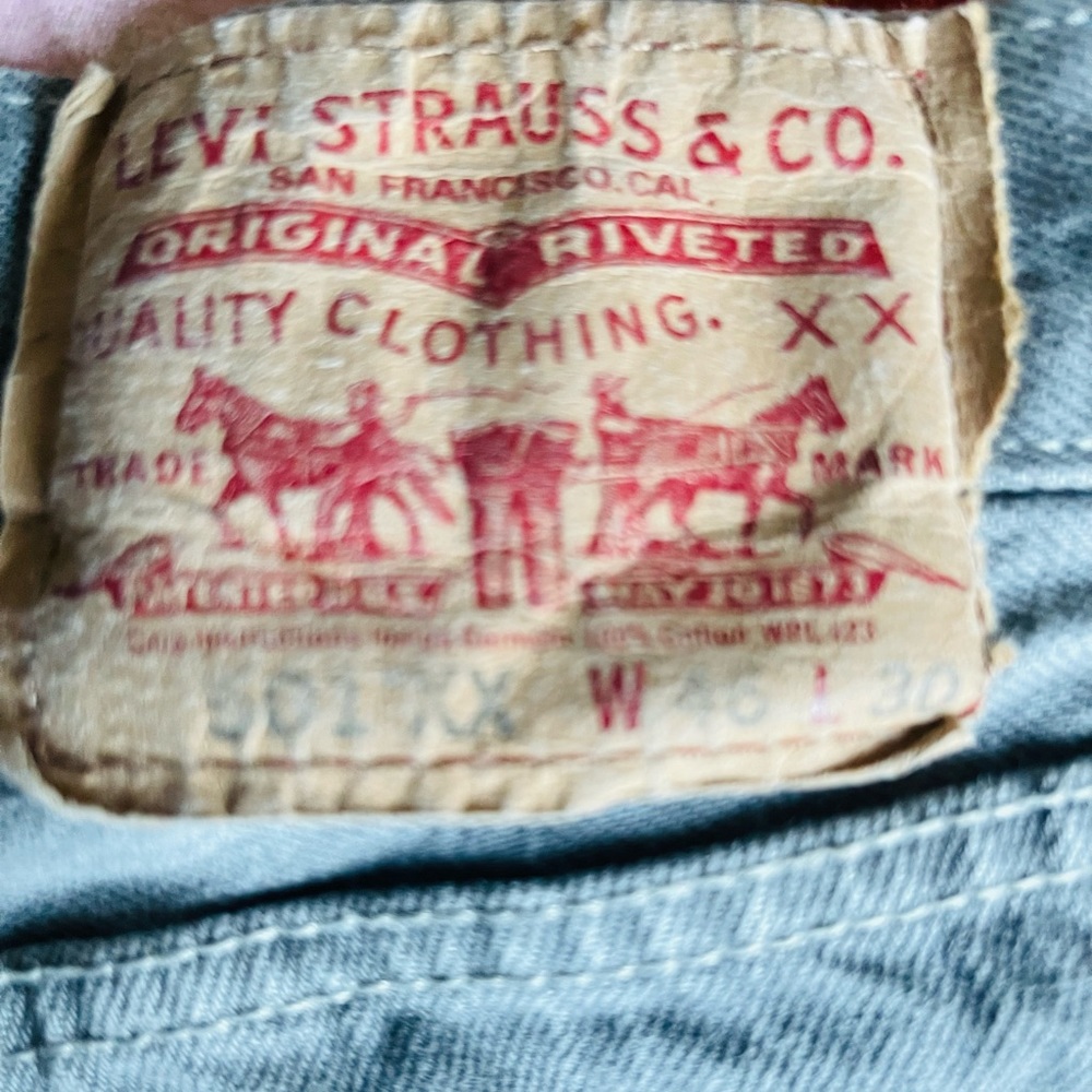 Levi’s 501 Mens Straight Fit - Picture 6 of 6